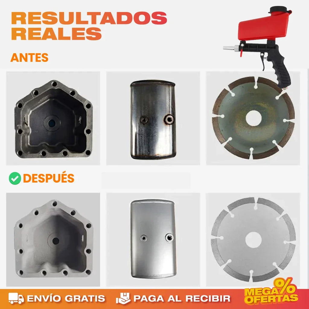 [PROMO] PISTOLA CHORRO DE ARENA NEUMÁTICA 🔥