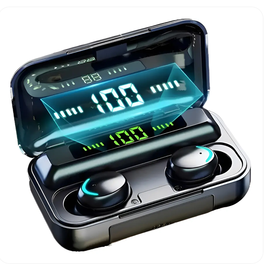 Audífono Inalámbricos F9 Con Power Bank5