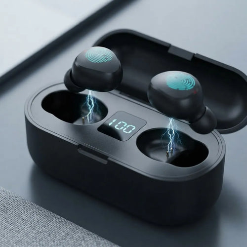 Audífono Inalámbricos F9 Con Power Bank5
