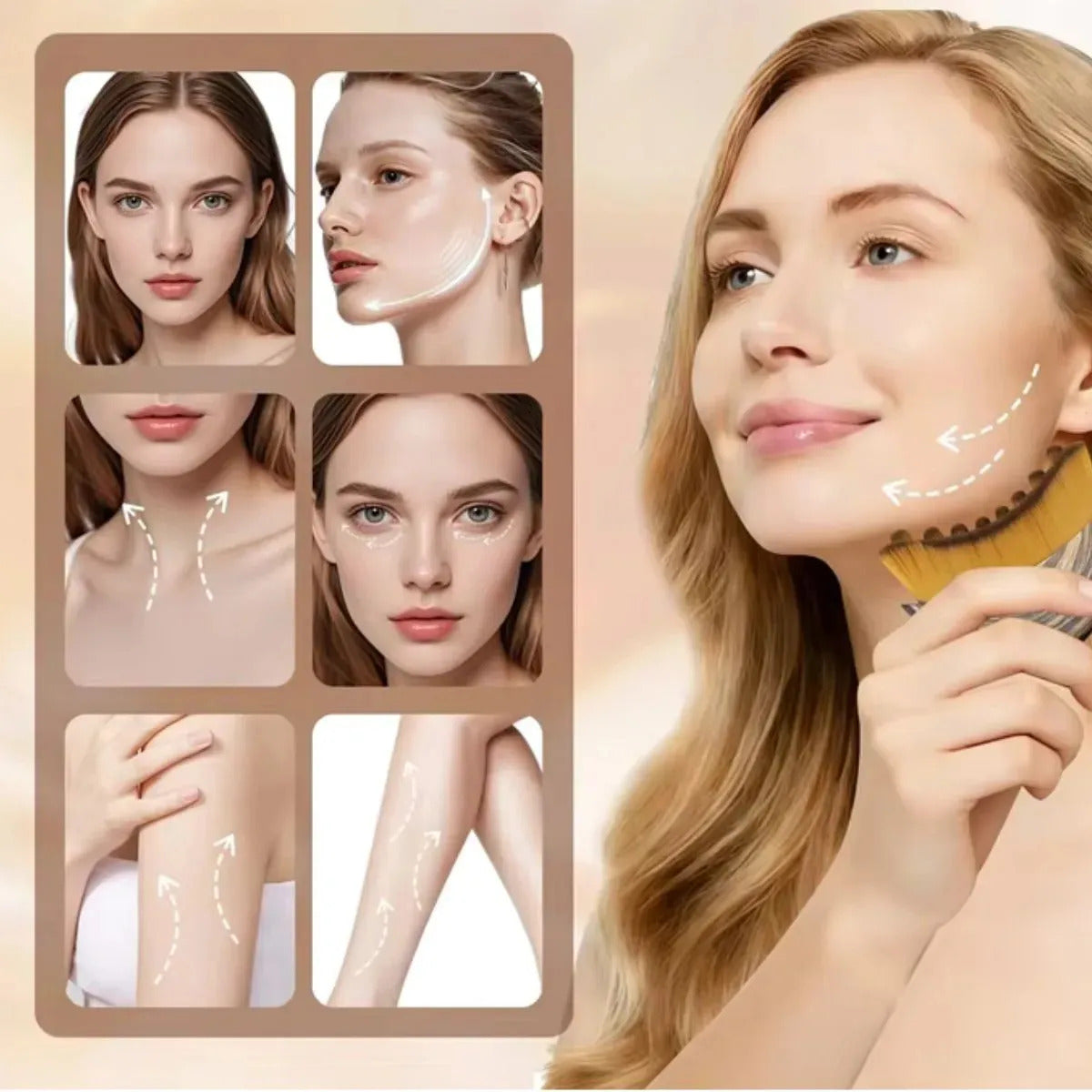 Cepillo Linfático Facial Premium