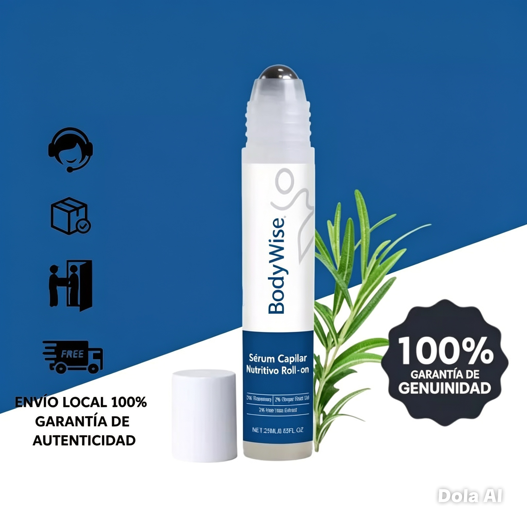 ¡COMPRA 1 Y RECIBE 2! - BODYWISE HAIR GROWTH SÉRUM