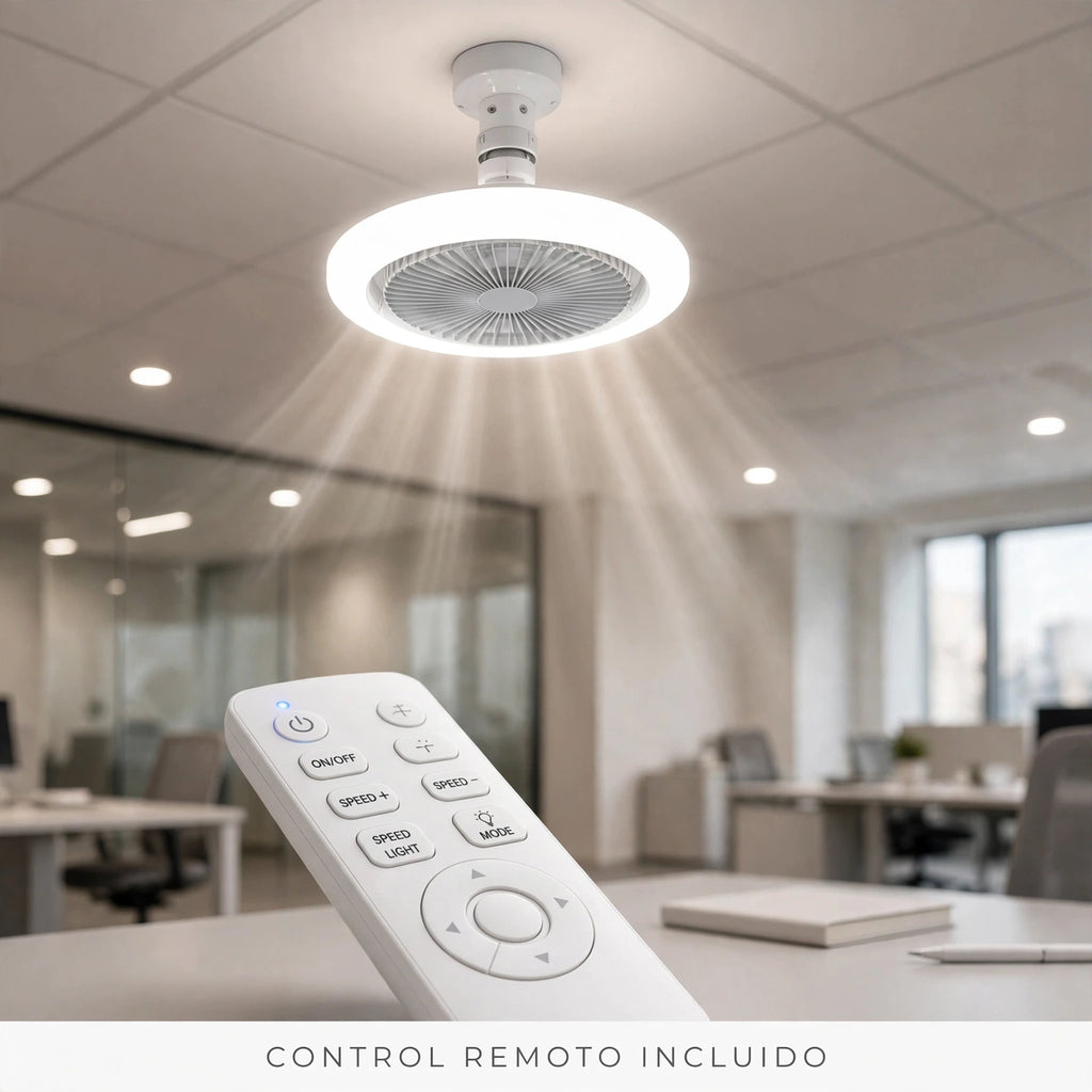 Ventilador Inteligente de LED 2 en 1 TurboMax™ -KITS: 2, 3 unidades