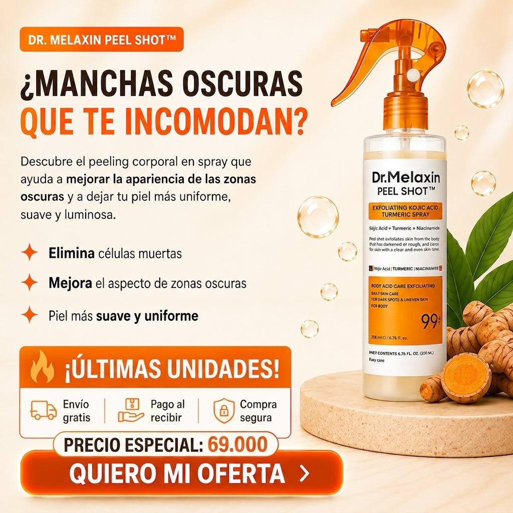 Dr.Melaxin™ Peel Shot – Exfoliante para Zonas Oscuras- Últimas unidades
