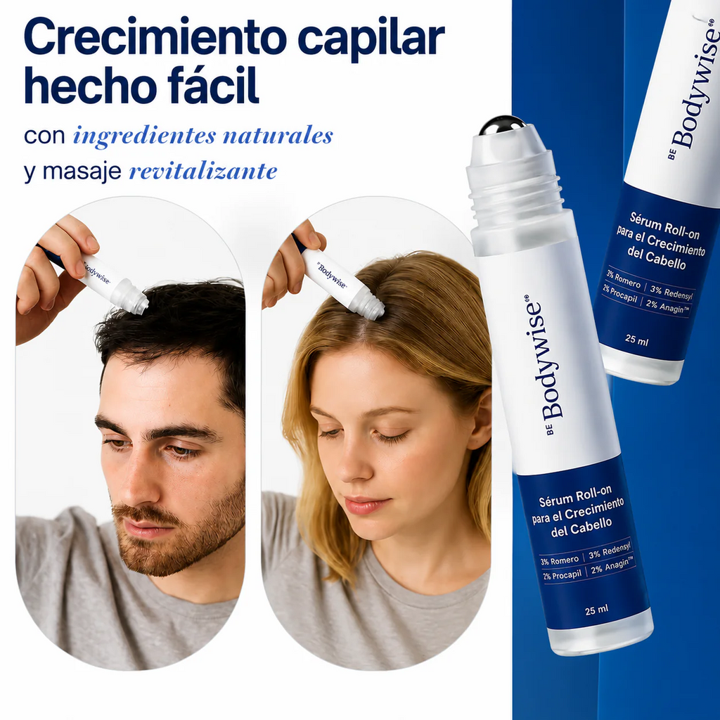 ¡COMPRA 1 Y RECIBE 2! - BODYWISE HAIR GROWTH SÉRUM